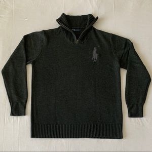 Ralph Lauren Quarter-Zip Knit Sweater